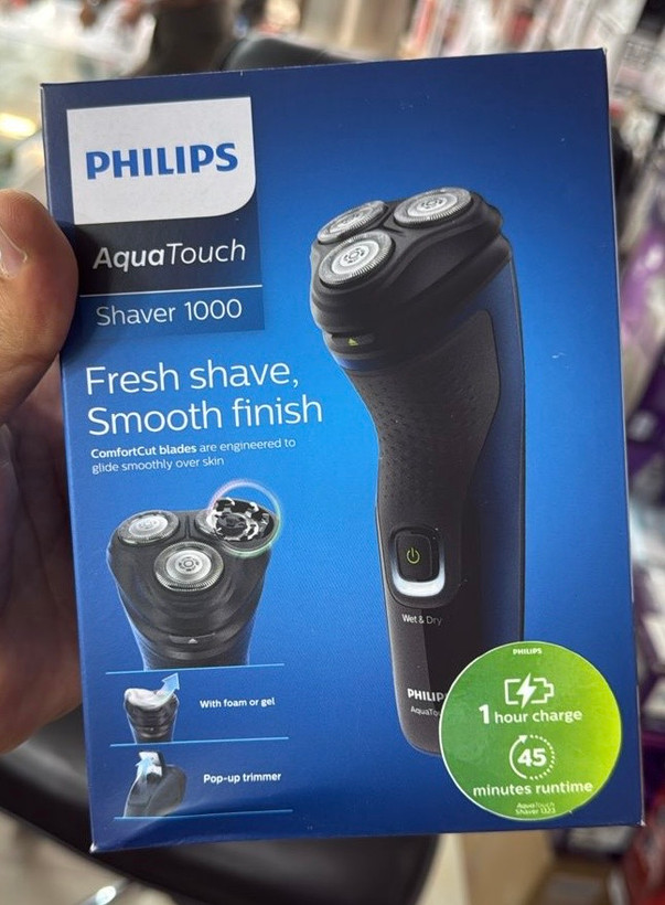 ماشین اصلاح صورت فیلیپس مدل S1323 همراه با خط زن PHILIPS AQUA TOUCH SHAVER