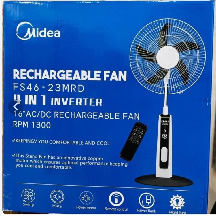 پنکه شاژری مدیا- سایز ۱۶ اینچ مدل FS46_23MRD