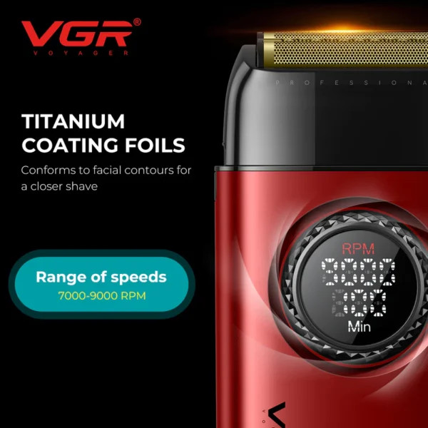 ماشین اصلاح(ست حرفه ای آرایشگری) VGR وی جی آر مدل SUPER POWER PRO 4 IN 1